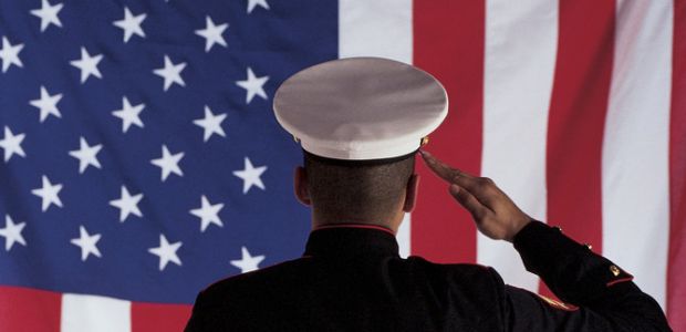 Military American flag